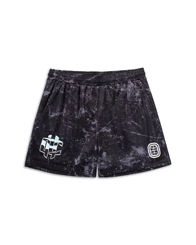 Overtime Unisex Cold Hearts Iced Shorts - Big Kid In Black