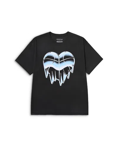 Overtime Unisex Cold Hearts Iced Tee - Big Kid In Black