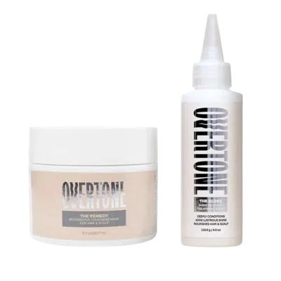 Overtone Repair & Shine Duo Remedy Hair Mask + Gloss