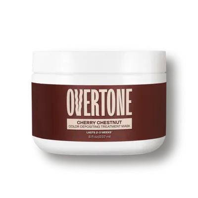 Overtone Semi Permanent Color-depositing Deep Conditioning Mask - Cherry Chestnut