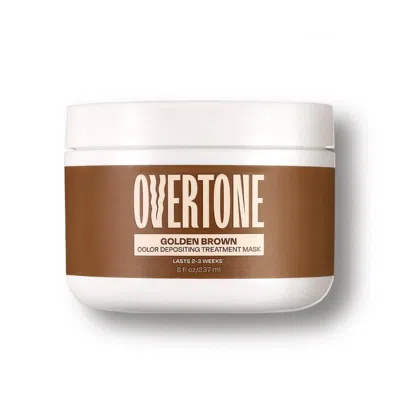 Overtone Semi Permanent Color-depositing Deep Conditioning Mask - Golden Brown