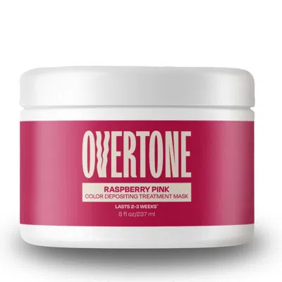 Overtone Semi Permanent Color-depositing Deep Conditioning Mask - Raspberry Pink