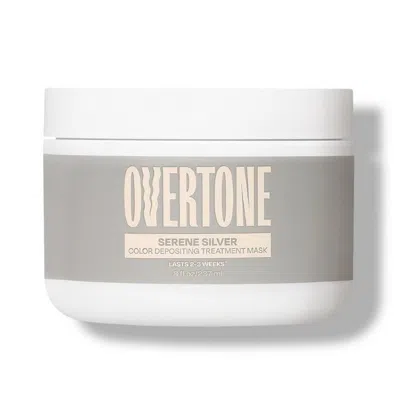 Overtone Semi Permanent Color-depositing Deep Conditioning Mask - Serene Silver