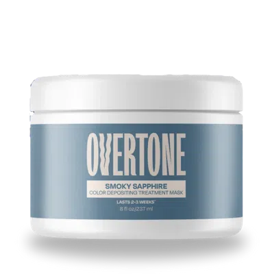 Overtone Semi Permanent Color-depositing Deep Conditioning Mask - Smoky Sapphire In Blue