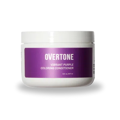 Overtone Semi Permanent Color-depositing Deep Conditioning Mask - Vibrant Purple