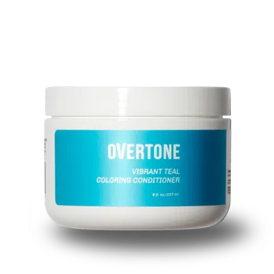 Overtone Semi Permanent Color-depositing Deep Conditioning Mask - Vibrant Teal