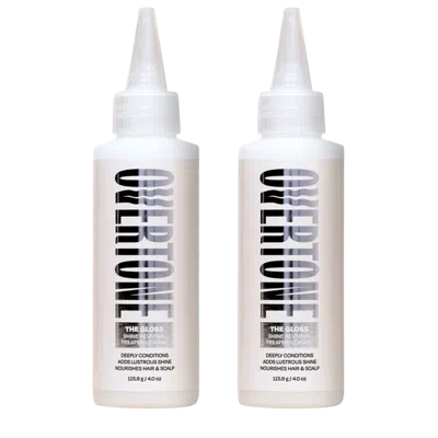 Overtone The Gloss Vibrancy Reviving Shine Mask Set In Neutral