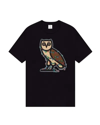 Pre-owned Ovo Holiday Bubble Owl T-shirt In Black