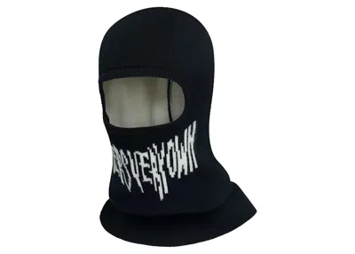 Pre-owned Ovo Knitted Balaclava In Black