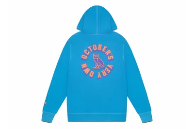 Pre-owned Ovo Knock Out Hoodie Teal