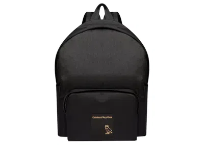 Pre-owned Ovo Logo Backpack In Black