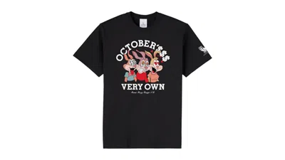 Pre-owned Ovo Men's  $$$4u Collegiate T-shirt In Black