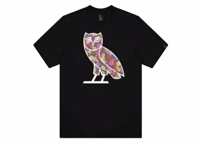Pre-owned Ovo Men's  Celebrations Og Owl T-shirt In Black