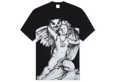 Pre-owned Ovo Men's  Cherub Owl T-shirt In Black