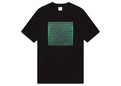 Pre-owned Ovo Men's  Code Owl T-shirt In Black