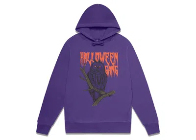 Pre-owned Ovo Men's  Devil Bird Hoodie In Purple