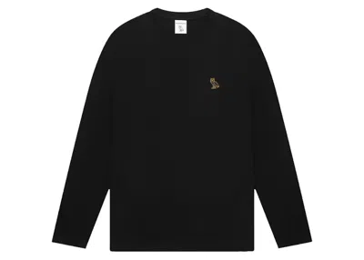 Pre-owned Ovo Men's  Essentials Longsleeve T-shirt In Black