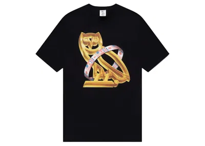 Pre-owned Ovo Men's  Gmt Owl T-shirt In Black