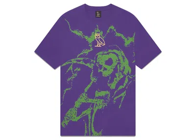Pre-owned Ovo Men's  Grim Reaper T-shirt In Purple