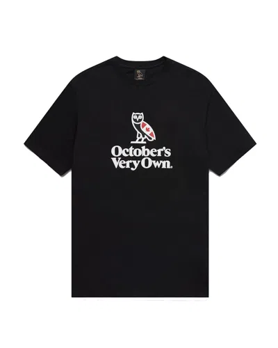 Pre-owned Ovo Men's  Heritage T-shirt In Black