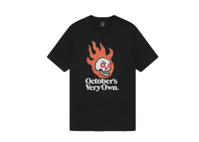 Pre-owned Ovo Men's  Hot Skulls T-shirt T-shirt In Black