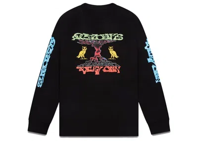 Pre-owned Ovo Men's  Illusion Long Sleeve T-shirt In Black