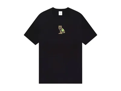 Pre-owned Ovo Men's  Jamaica International Mini Og Owl T-shirt In Black