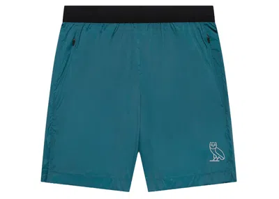 Pre-owned Ovo Men's  Lightweight Running Short In Horizon Blue
