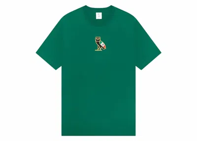 Pre-owned Ovo Men's  Mexico Mini Og Owl T-shirt In Green
