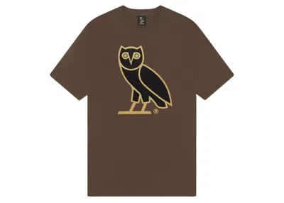Pre-owned Ovo Men's  Og Owl T-shirt In Havana