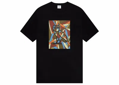 Pre-owned Ovo Men's  Stained Glass Owl T-shirt In Black