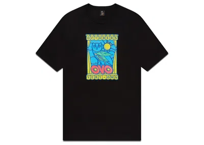 Pre-owned Ovo Men's  Stained Glass T-shirt In Black