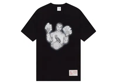 Pre-owned Ovo Men's  Tyson Money Mike T-shirt In Black