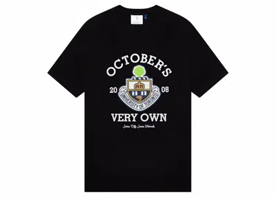 Pre-owned Ovo Men's  U Of T Crest T-shirt In Black