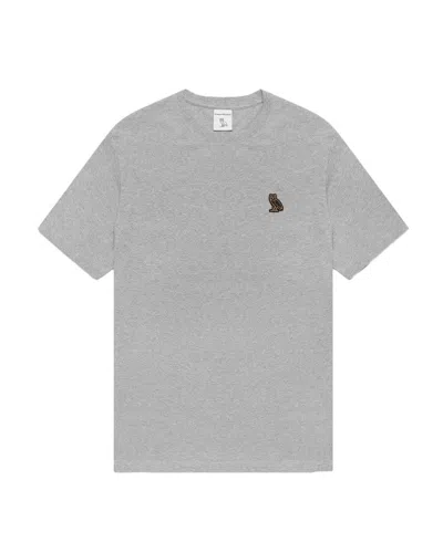 Pre-owned Ovo Men's  X Essentials T-shirt In Heather Grey