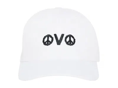 Pre-owned Ovo Men's  X Keinemusik The Party Is Over Sportcap Hat In White