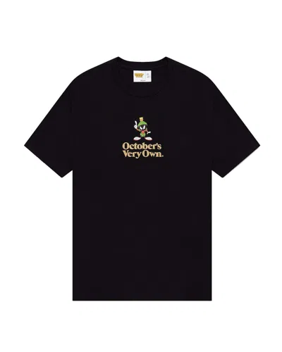 Pre-owned Ovo Men's  X Looney Tunes Marvin The Martian T-shirt In Black