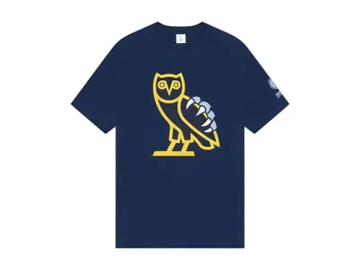 Pre-owned Ovo Men's  X Nba Memphis Grizzlies T-shirt In Blue