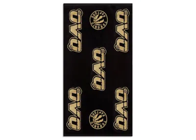 Pre-owned Ovo Men's  X Nba Raptors Sideline Towel In Black