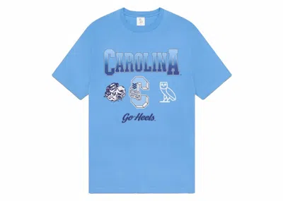 Pre-owned Ovo Men's  X Ncaa North Carolina Tar Heels T-shirt In Blue