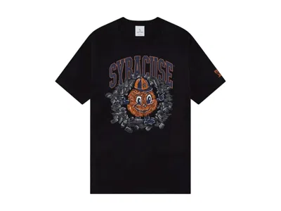 Pre-owned Ovo Men's  X Ncaa Syracuse Oranges T-shirt In Black