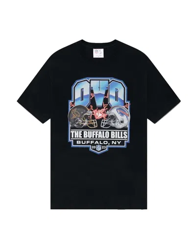 Pre-owned Ovo Men's  X Nfl Buffalo Bills Game Day T-shirt In Black