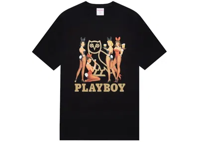 Pre-owned Ovo Men's  X Playboy Bunny T-shirt In Black