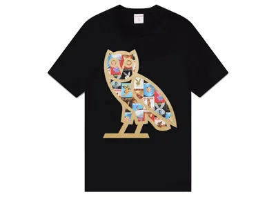 Pre-owned Ovo Men's  X Playboy Magazine T-shirt In Black