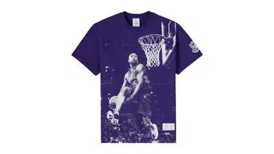 Pre-owned Ovo Men's  X Raptors Vince Carter Dunk T-shirt In Purple