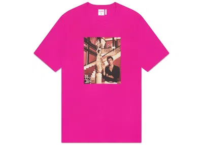 Pre-owned Ovo Men's  X Scarface T-shirt In Fuchsia