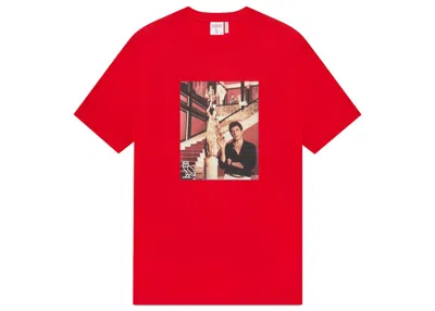 Pre-owned Ovo Men's  X Scarface T-shirt In Red