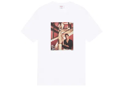 Pre-owned Ovo Men's  X Scarface T-shirt In White