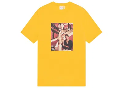 Pre-owned Ovo Men's  X Scarface T-shirt In Yellow