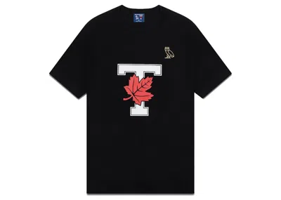Pre-owned Ovo Men's  X University Of Toronto T-shirt In Black